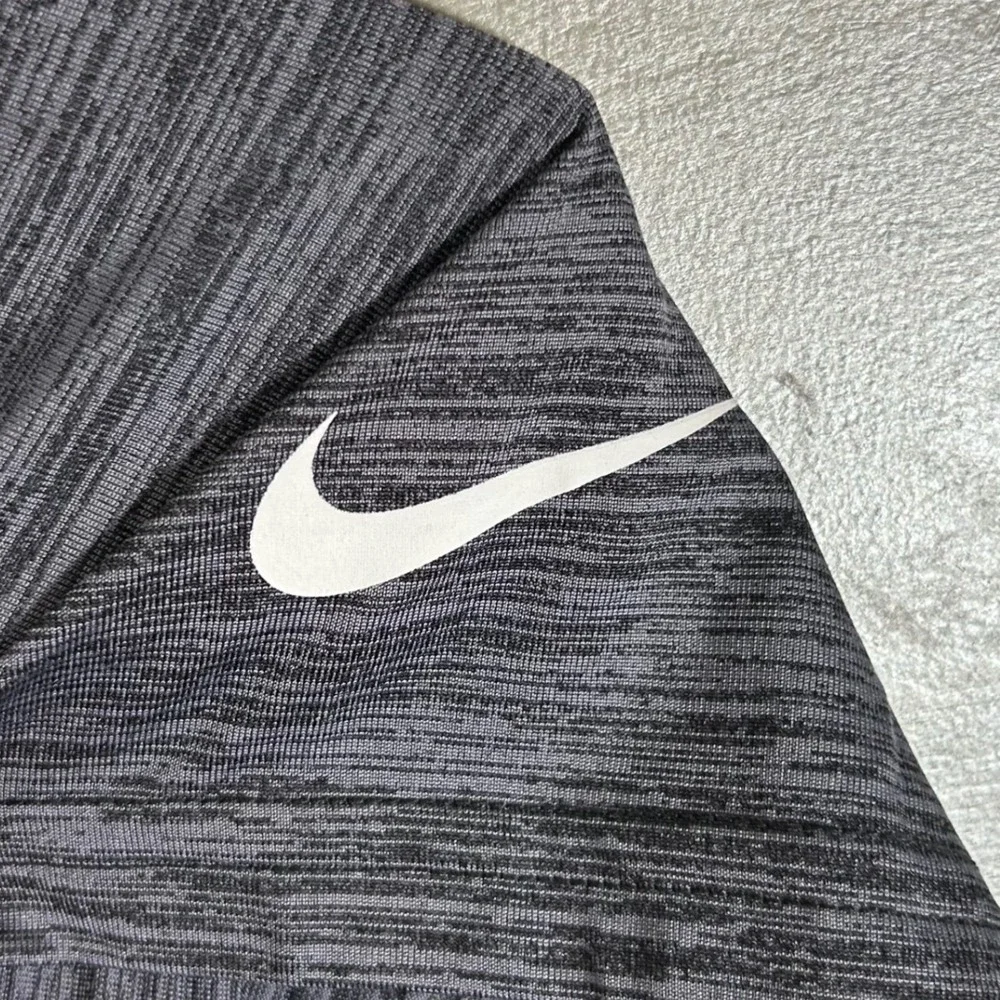 Nike Dri-FIT Pittsburgh Steelers Shirt Mens Large Gray Heathered NFL Tee